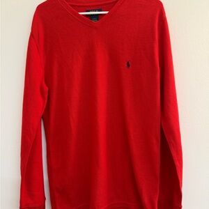Polo by Ralph Lauren Red Long Sleeve
